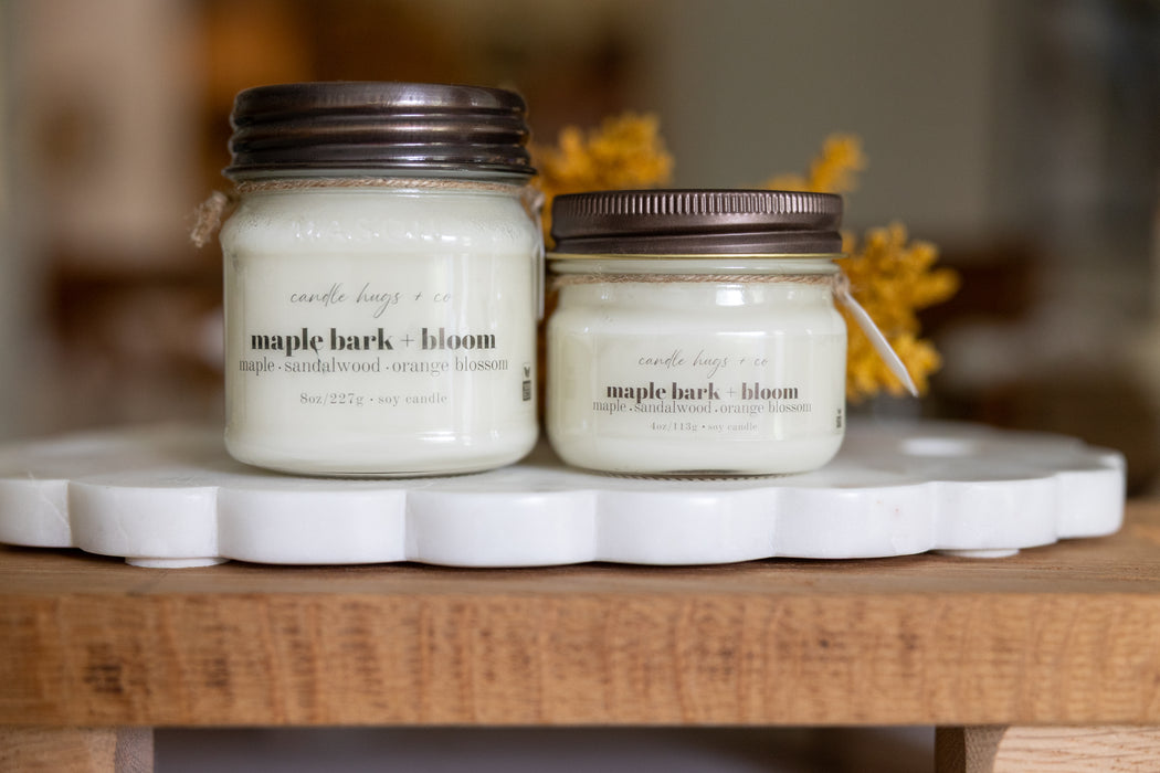 maple bark + bloom