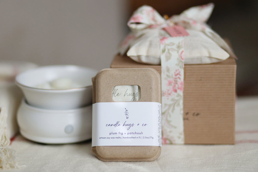 wax melter + soy wax melts gift set