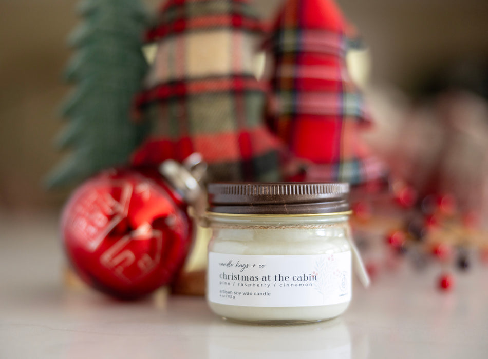 christmas at the cabin