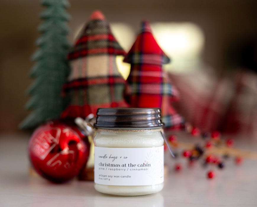 christmas at the cabin