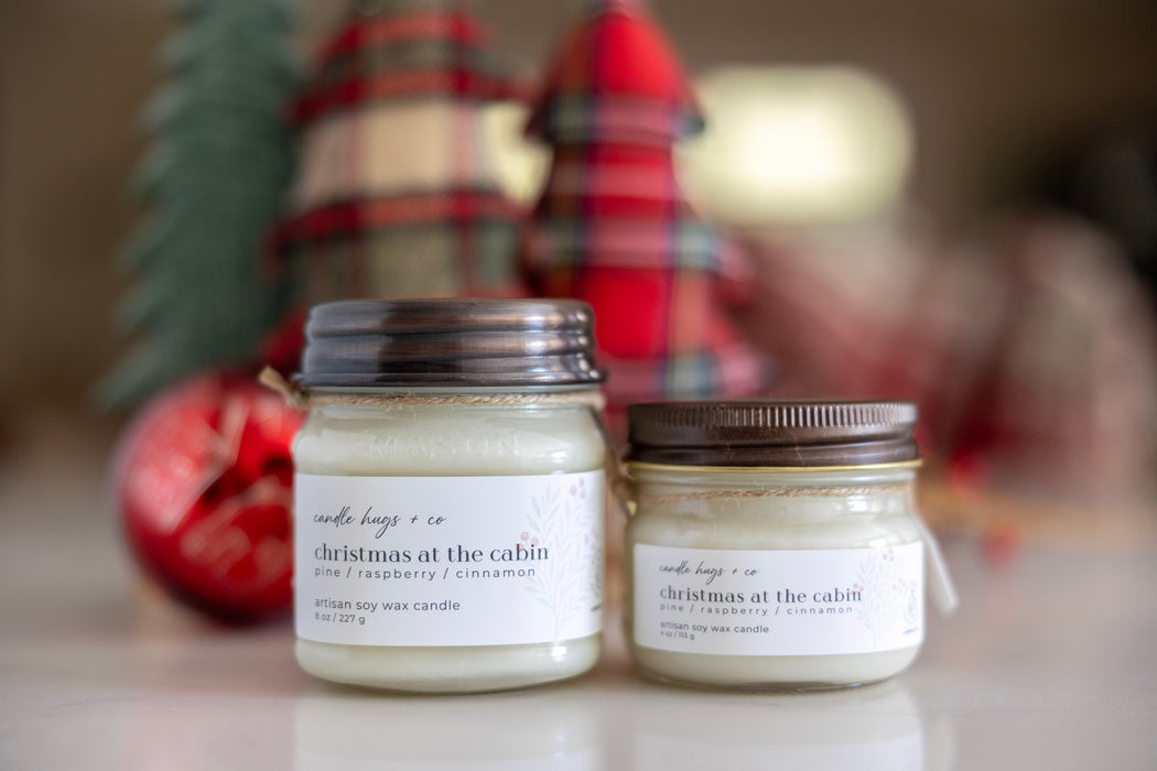 christmas at the cabin