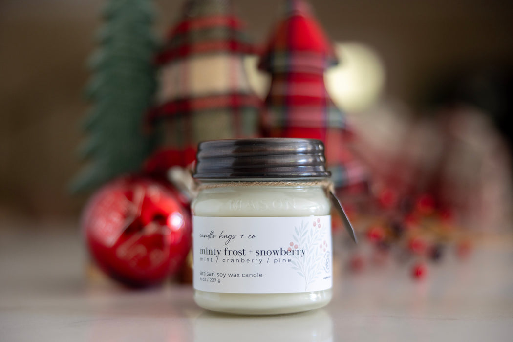 minty frost + snowberry