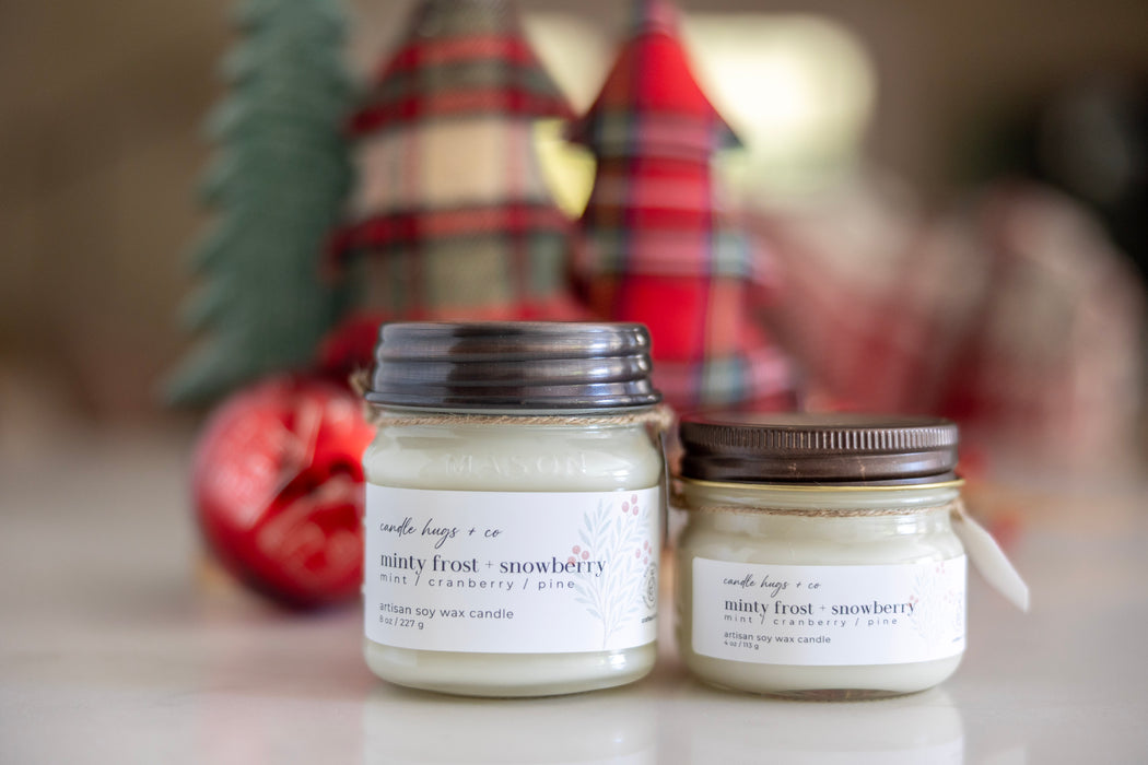 minty frost + snowberry