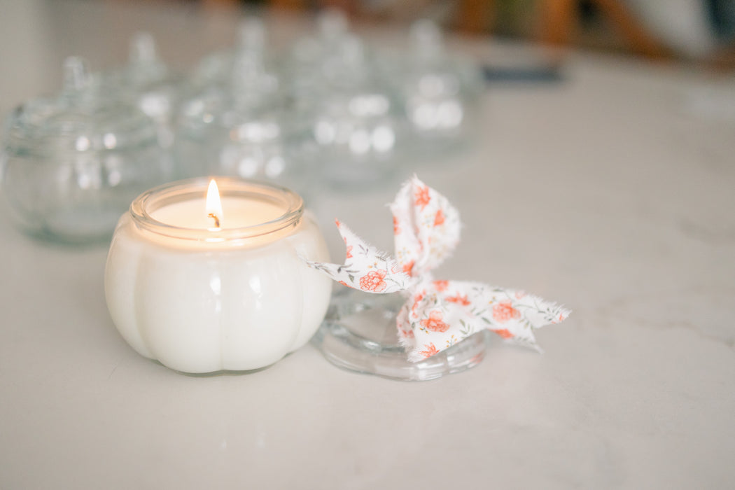 6 oz mini pumpkin glass - limited edition
