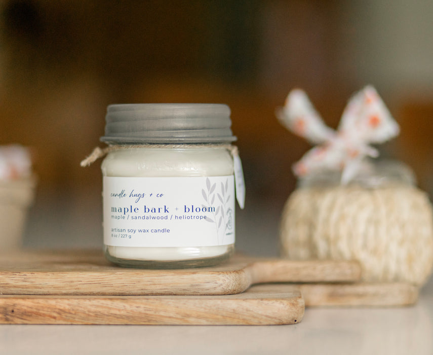 maple bark + bloom